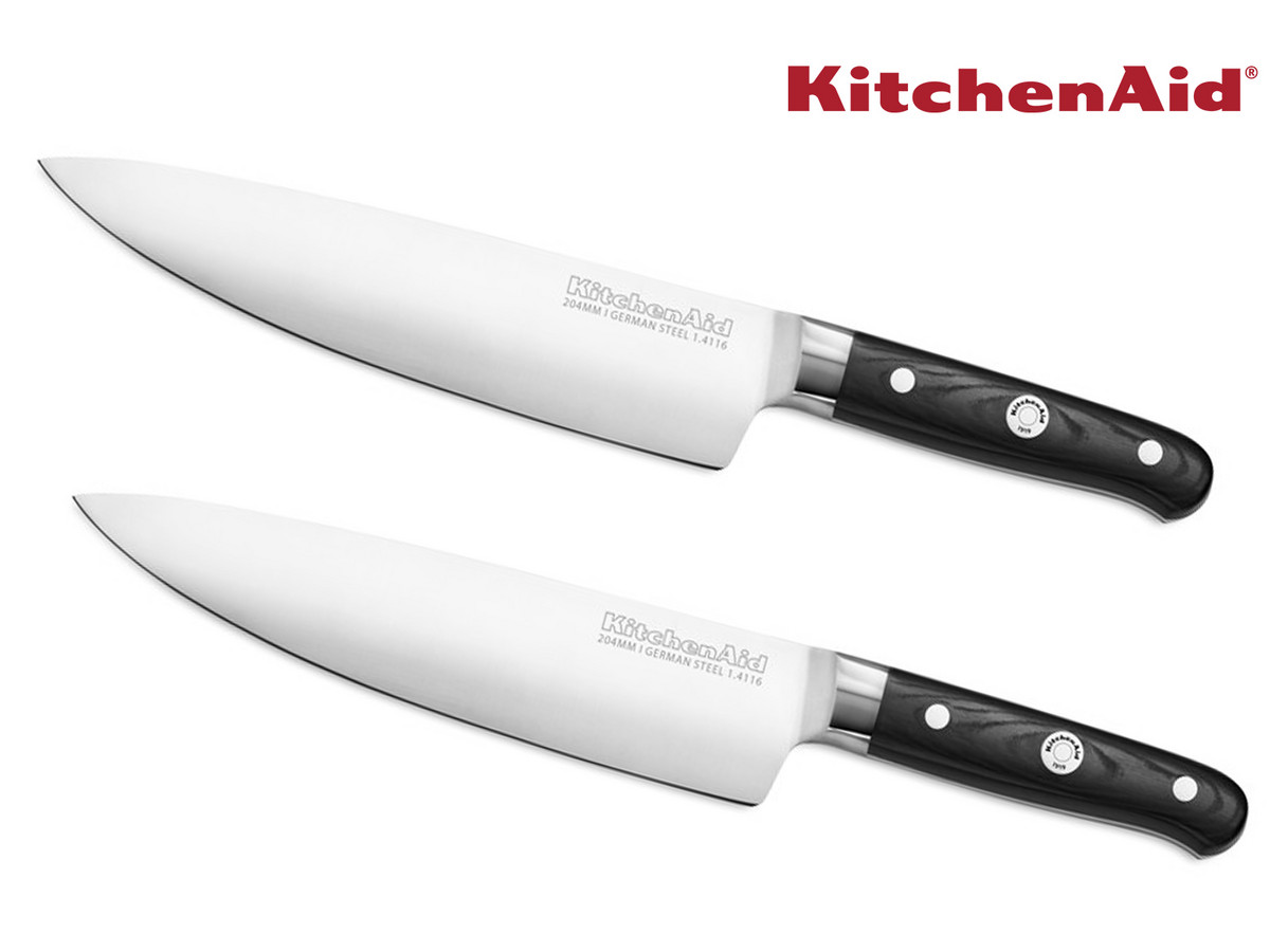 2x KitchenAid Kochmesser | 20 cm