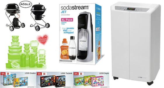 Highlight-Angebote: Die 5 besten Schnäppchen am 28.08.2016