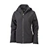 James & Nicholson Damen Wintersport Jacket Jacke, Schwarz (Black), 38 (Herstellergröße: L)
