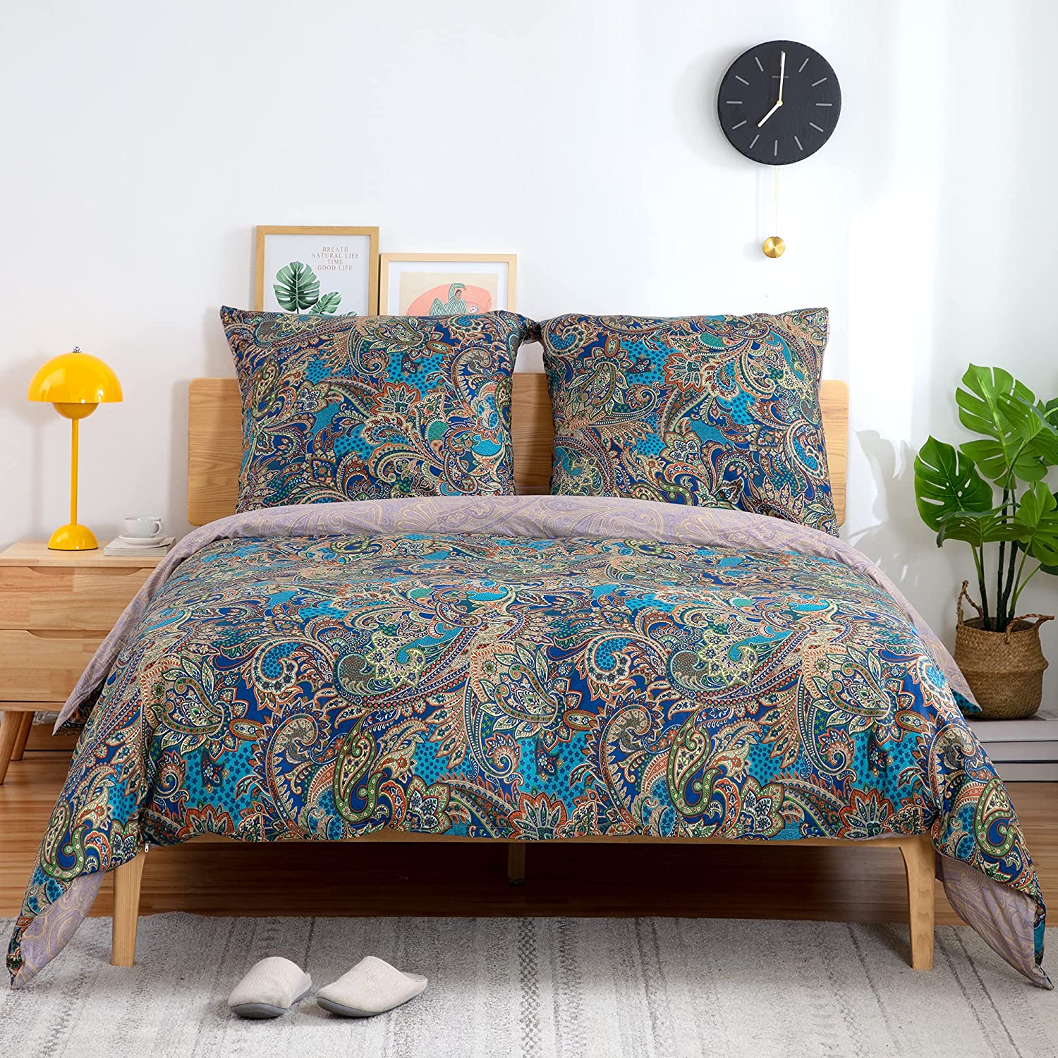 [AMAZON PRIME] Bettwäsche 135x200 cm Baumwolle Bettbezug, 2-teilig Bettwäsche-Sets