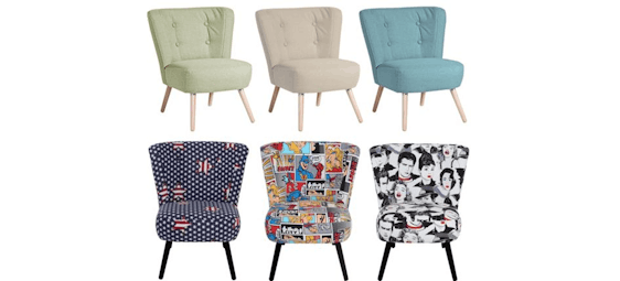 Max Winzer Sessel Neele für 125€ - 6 Modelle stehen zur Auswahl