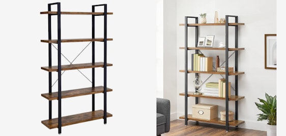 VASAGLE Standregal für 64€ - robustes Design, 5 Ebenen, Kippschutz