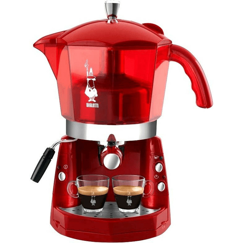 Bialetti Mokona transparent Rot mit 65,30€ Preisnachlass
