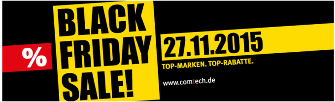 Black Friday bei Comtech mit 41 Angeboten - z.B. Philips 55PFK6300 mit Ambilight für 799€