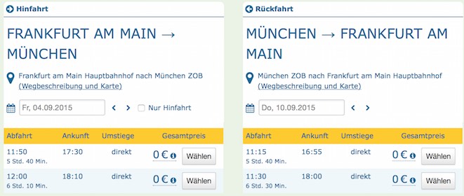 DeinBus verschenkt 12.820 Tickets - komplett kostenlos durch Deutschland
