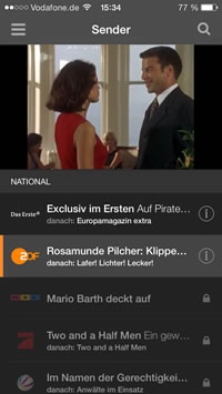 Kostenlose TV-Apps im Überblick - Zattoo, Magine TV und Couchfunk für iOS und Android