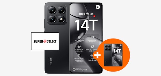 Eff. GRATIS mit 352€ Ersparnis 🚀 2x Xiaomi 14T mit 25GB 5G/LTE Telefonica Allnet-Flat für 16,99€ mtl. | Doppelkarte möglich