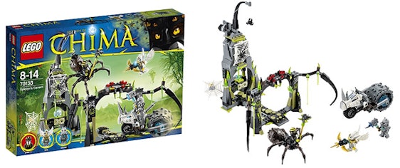 Lego Legends of Chime Spynlins Höhle (70133) für 23€ - Legends Of Chima, 2014