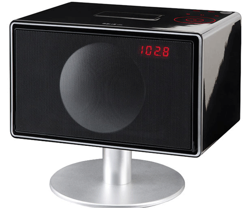 Geneva System S mit DAB+ in schwarz oder weiß für 199€ - Design-Anlage mit 30 Pin-Dock-Connector für iGeräte und DAB+ Radioempfang