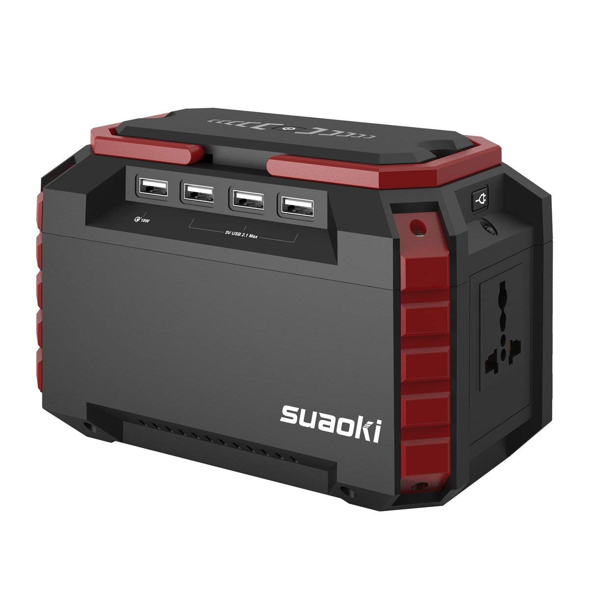 Power Station 150Wh Lithium-Netzteil mit 220V AC-Steckdose, 4 DC-Ports, 4 USB-Ports- für Camping Reise 