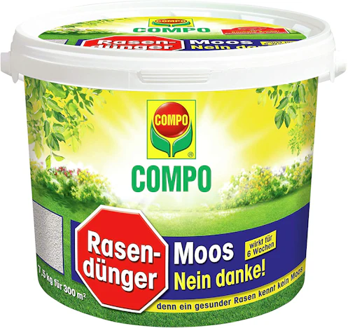 Compo Rasendünger Moos -nein Danke! 7,5 kg, 300 m²