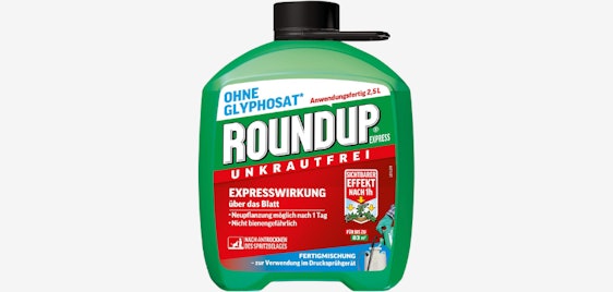 🌱 Roundup Express Unkrautfrei für 17€ - anwendungsfertig, mit Pelargonsäure, nicht bienengefährlich