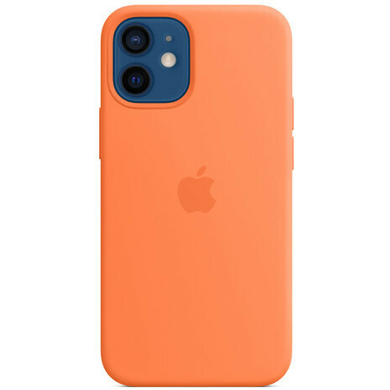 Apple Silikon Case mit MagSafe (iPhone 12 mini) Kumquat mit 24,56€ Ersparnis