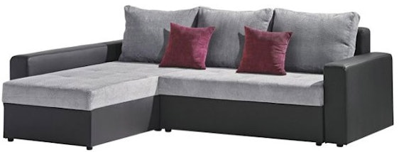 Wohnlandschaft Pocco für 299€ - Schlafsofa im Lederlook *UPDATE3*
