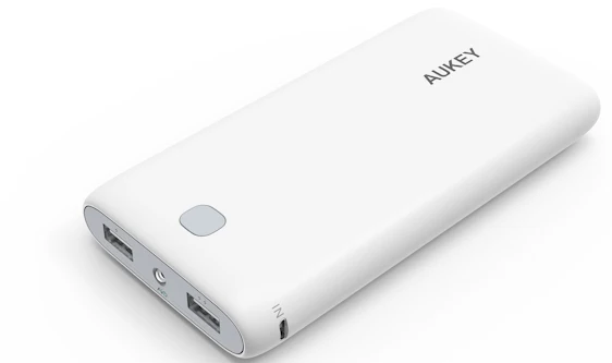 Aukey Power Bank 20000mah ab 19€ - Externer Akku mit 2 Ports, AiPower Technologie für iPhone, iPad, iTouch, Android Phones etc.