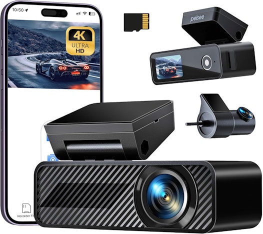 Pelsee P1 Duo 4K Dashcam Auto Vorne Hinten