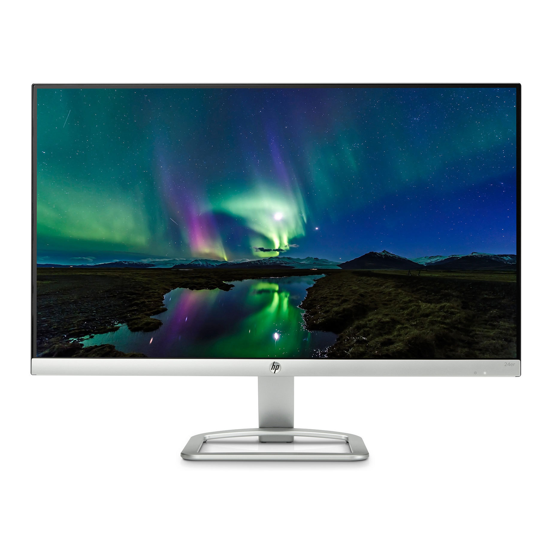 HP 24er - 60,4 cm (23,8 Zoll), LED, IPS-Panel, HDMI, silber-weiß für 139,99 EUR inkl. Versand