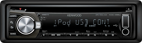 Kenwood KDC-455UW für 55€ - Einfaches Autoradio mit USB und iPhone-Steuerung (Update)