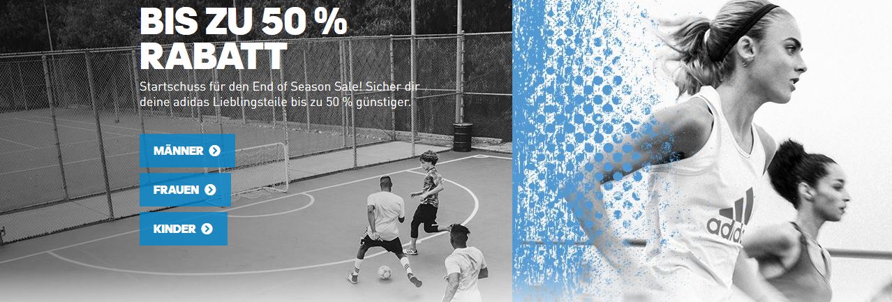 Adidas End of Season Sale mit bis zu 50% Rabatt – z.B. Adidas Outline Hoody für 49,98€ (statt 76€)