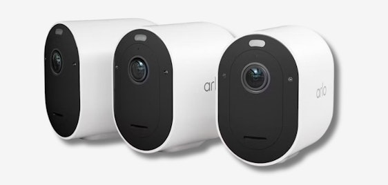 Nur heute! 3er-Set Arlo Pro 5 Sicherheitskamera für 206€ - Nachtsicht, 2560 x 1440 Pixel