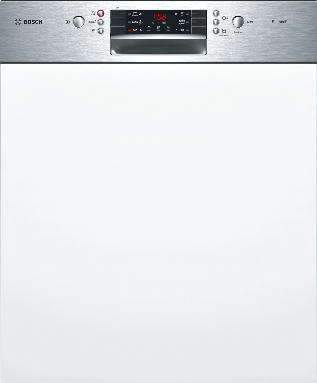 Bosch SMI46GS01E 642B.EU für 349€ − teilintegrierbarer Geschirrspüler, 598 mm breit, A++)