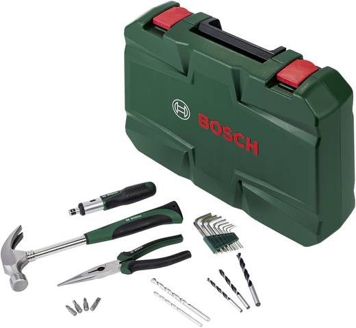 110 teiliges Bosch Accessories Heimwerker Werkzeugset im Koffer für 39,99 EUR inkl. VSK