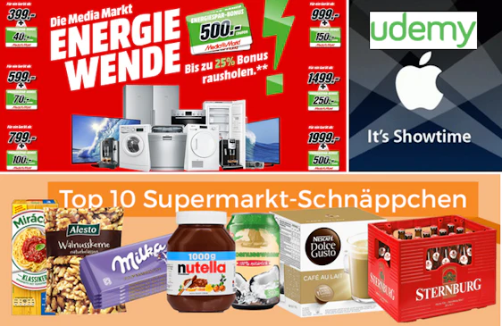 Highlight-Angebote: Die besten Schnäppchen am 03.01.2017