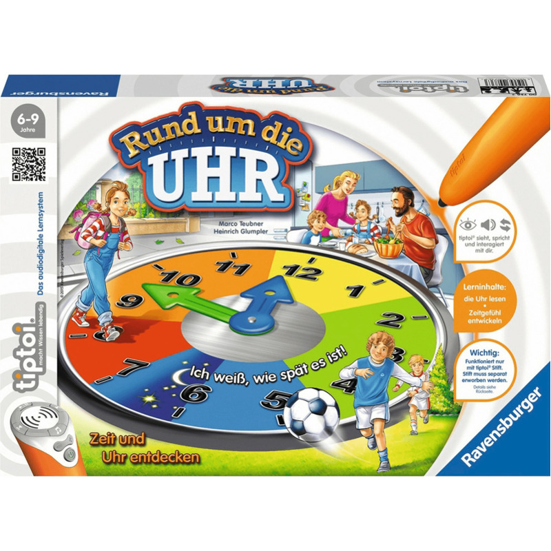 Ravensburger tiptoi - Rund um die Uhr für 17,55€