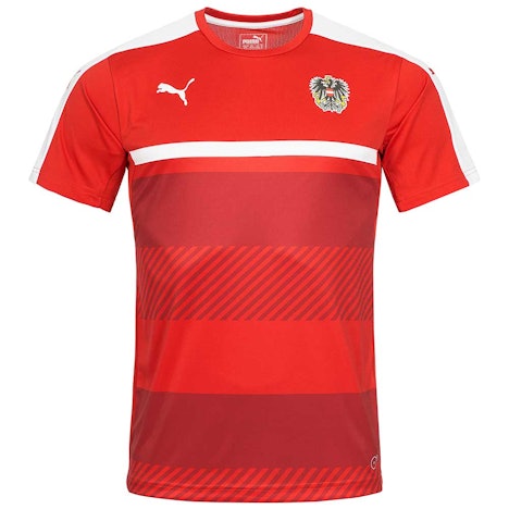 Österreich PUMA Kinder Trainings Trikot für 9,5 Euro