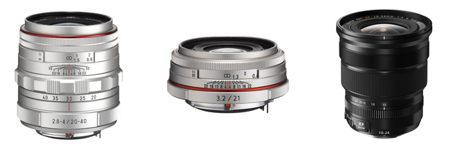 Günstige Kamera Objektive bei Amazon.fr - von Pentax und Fujifilm