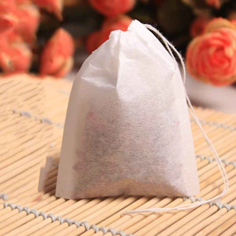 100pcs Teabags 5.5x7CM Leere Duft Teebeutel