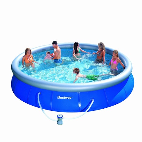 Bestway Swimming Pool Fast Set für 66€ – großer Swimmingpool für den Garten *UPDATE*
