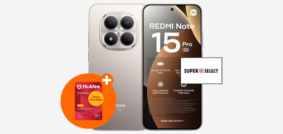 Xiaomi Redmi Note 15 5G – im 45GB o2-Tarif nur 18€/Monat