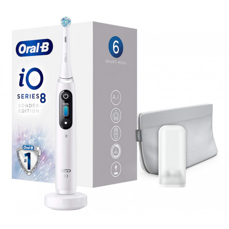 Aktion: Oral-B iO Series 8 Sonder-Edition White Alabaster 36% günstiger