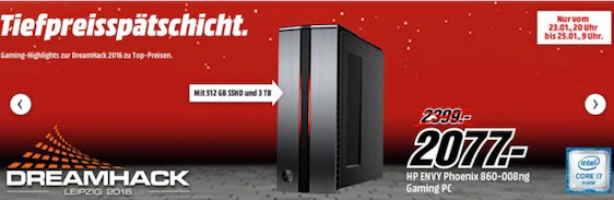 Tiefpreisspätschicht Media Markt - Speichermedien von Samsung, LED, Gaming + 5€ Gutschein *UPDATE*