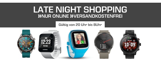 Saturn Late Night Shopping »Wearables-Nacht« - z.B. Amazfit Stratos für 77€