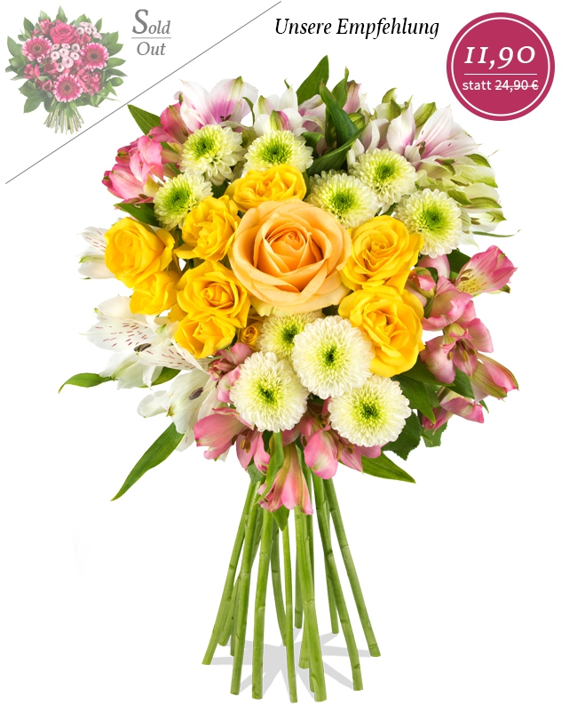 Blumenstrauß "Liebe Umarmung" zum Muttertag für 11,90€ zzgl. Versand