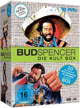Bud Spencer: Die Kult Box für 13€ - mit 10 Filmen auf DVD