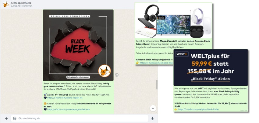 WhatsApp-Schnaeppchenfuchs WhatsApp-Schnaeppchenfuchs