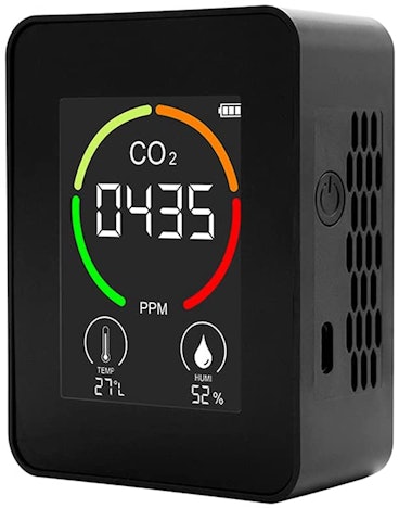 Zwbfu Tragbarer CO2-Detektor für den Innenbereich