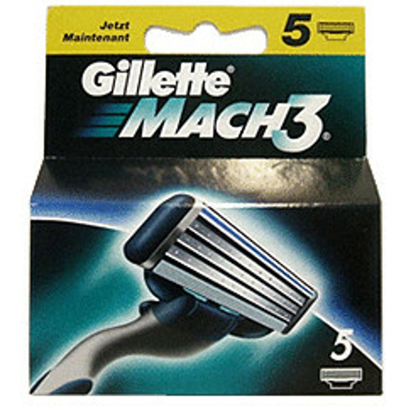 49% Rabatt auf Gillette Mach3 Systemklingen (5 Stk.)
