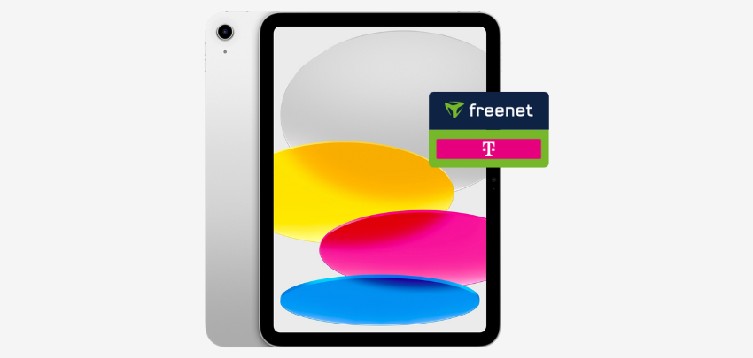 150€ Wechselbonus 🍏📱 Apple iPad 2025 (WiFi oder 5G) + 40 GB 5G Telekom-Allnet ab 19,99€/Monat