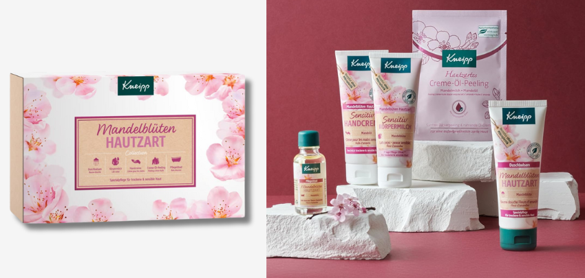 Perfekt zum Muttertag!🌸 Kneipp Geschenkset Mandelblüten für 8€ - Hautzart-Serie, für trockene Haut