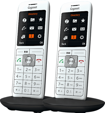 2x Gigaset CL660HX für 59€ – Schnurloses DECT-VoIP-Telefon, zum Anschluss an den Router