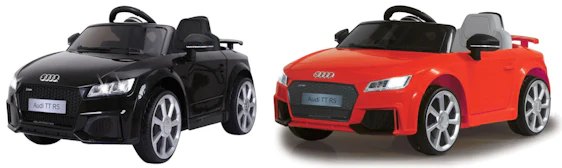 Jamara Audi TT RS ab 125€ - Kinderauto in Rot oder Schwarz, ab 3 Jahren