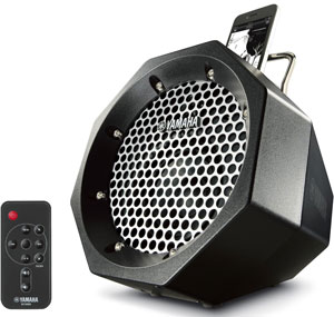 Yamaha HiFi PDX-11 für 65€ - mobiler Lautsprecher für den Strand für iPods (30-Pin) und 3,5mm-Klinke-Eingang