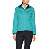  CMP Damen Softshelljacke Jacke, Türkis (Curacao Mel./Antracite), 36 (Herstellergröße: XS)