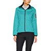 CMP Damen Softshelljacke Jacke, Türkis (Curacao Mel./Antracite), 36 (Herstellergröße: XS)