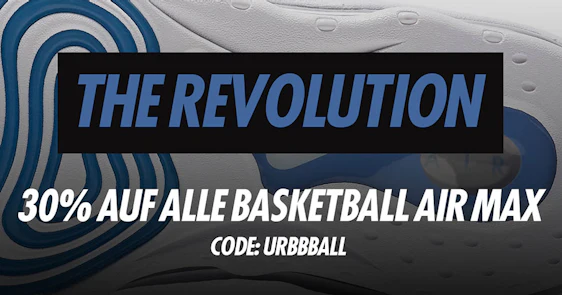 30% Rabatt auf alle Nike Air Max Basketball-Sneakers bei Kickz