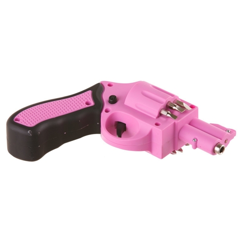 Q-Gifts Pistolen-Akkuschrauber, pink für 14,99 EUR inkl. Versand